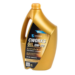 Моторное масло CWORKS OIL 0W-20 GF-5 (4 л)