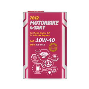 Масло для мотоциклов Mannol 4-Takt Motorbike 10W40 (1 л)