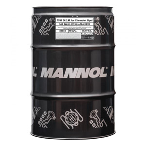 Моторное масло Mannol O.E.M for Chevrolet Opel 5W30 (60 л)