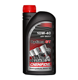 CHEMPIOIL Optima GT 10W-40 (A3 B4) 1 л. полусинтетическое моторное масло 10W40 1 л.